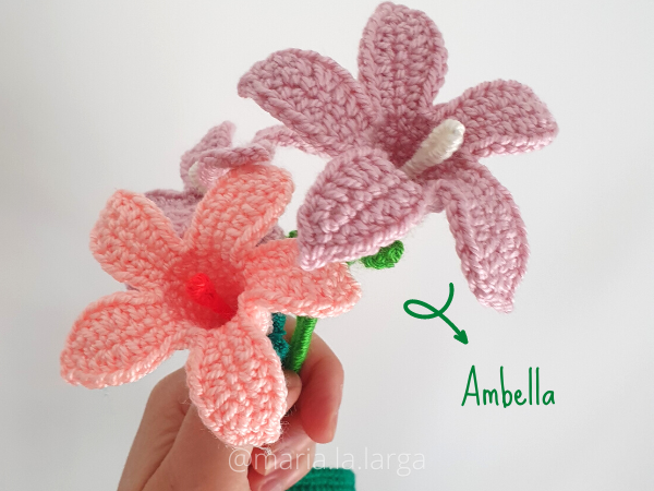 Patrón Gratis Flor Ambella Daisy Margarita Flower Pattern Free