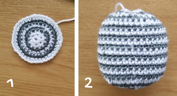 Free Crochet Gnome Pattern Amigurumi Danish Christmas Ornamen