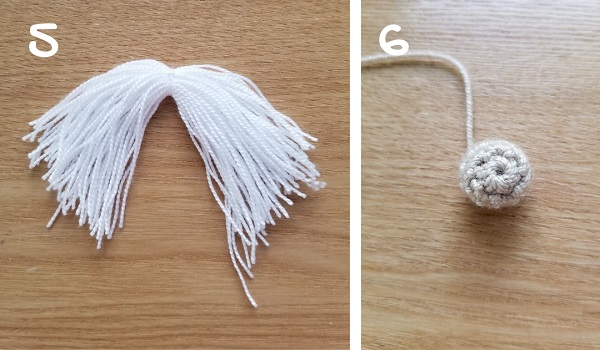 Free Crochet Gnome Pattern Amigurumi Danish Christmas Ornamen