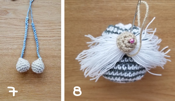 Free Crochet Gnome Pattern Amigurumi Danish Christmas Ornamen