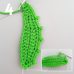 Patron gratis crochet hojas plantas flores amigurumi