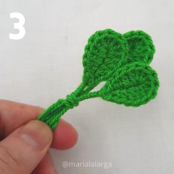 Patron gratis crochet hojas plantas flores amigurumi