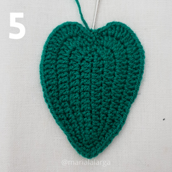 Patron gratis crochet hojas plantas flores amigurumi